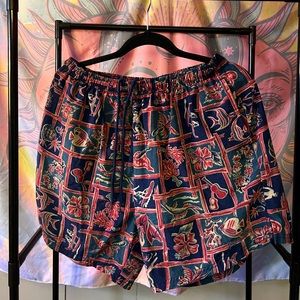vintage bugle boy swim-trunks